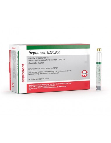 ANESTETICO SEPTANEST C/ADRENALINA...