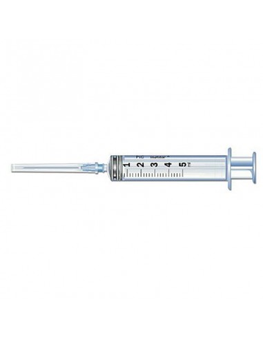 SIRINGHE MONOUSO 5ML AGO 22G CF.100PZ...